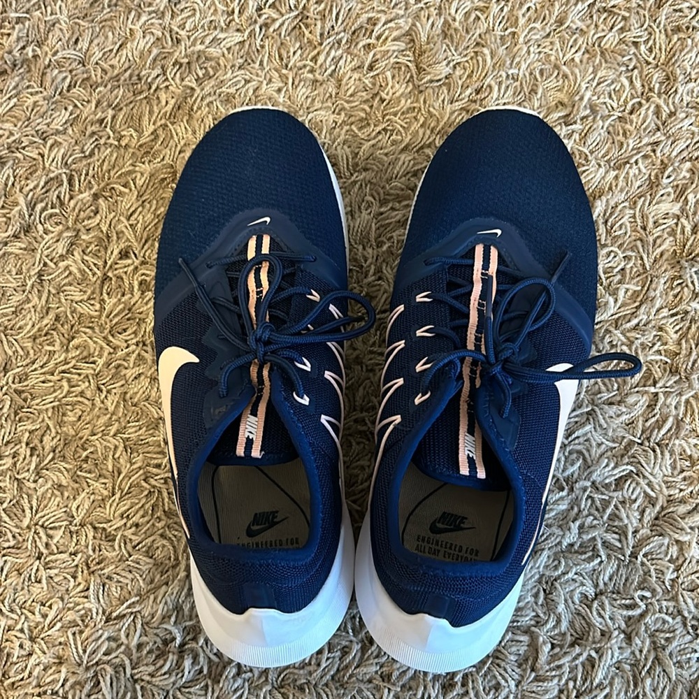 Blue and Pink Nike Tennis Shoes Size 10